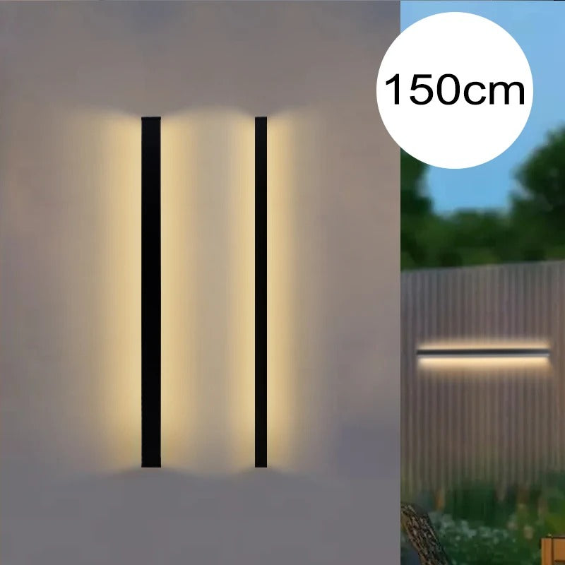 Waterproof outdoor wall lamp LED