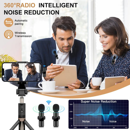 Wireless Lavalier Portable Microphone