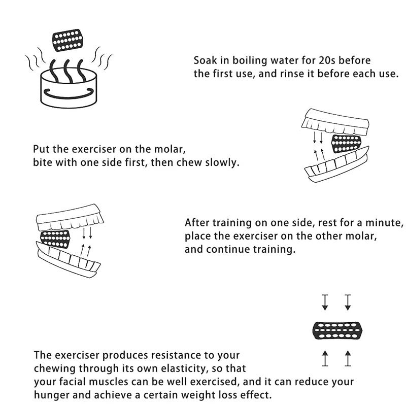 Jaw Exerciser Facial Toner