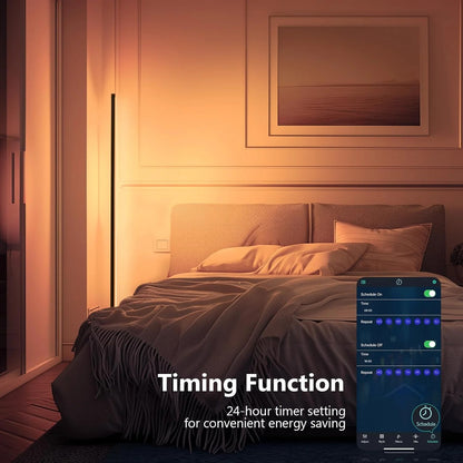 Smart RGB Floor Lamp With Music Sync