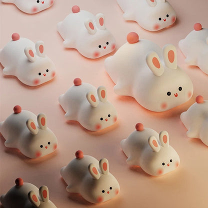 Cute Rabbit Silicone Night Light